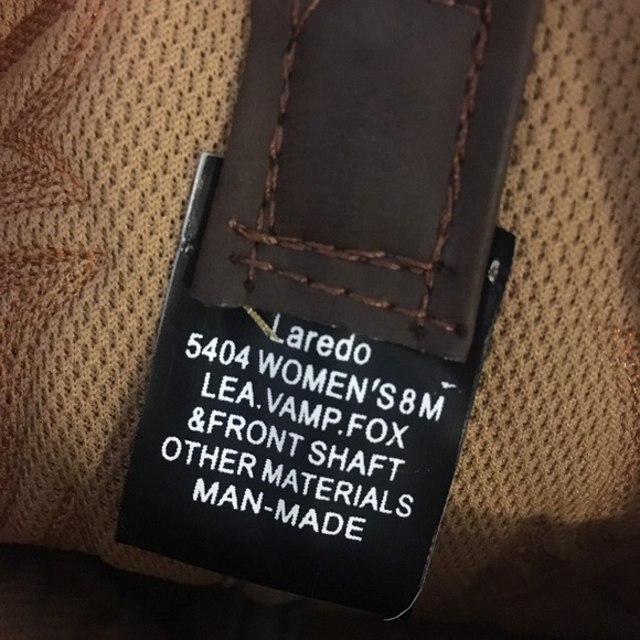 Women’s Laredo Boots size 8M - Picture 3 of 3